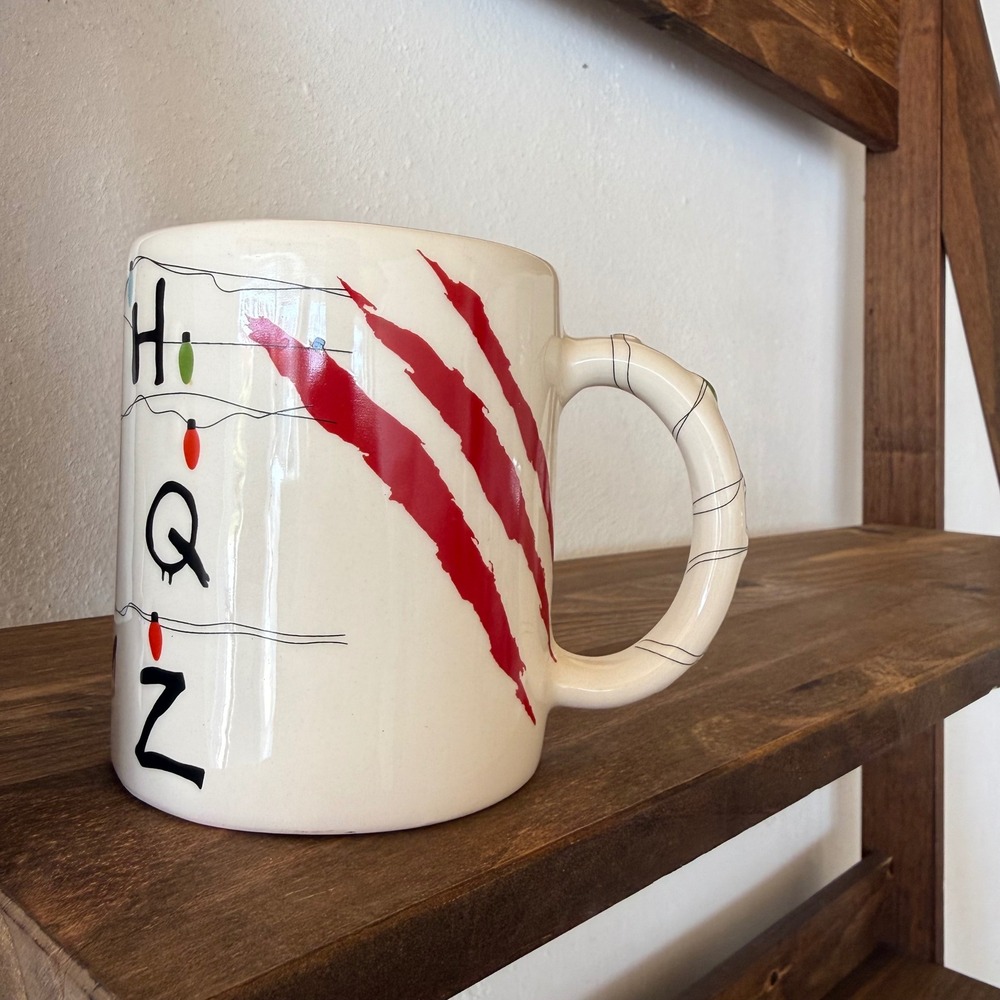 Netflix Stranger Things Alphabet Wall Christmas Lights Mug 17.6oz WML001B